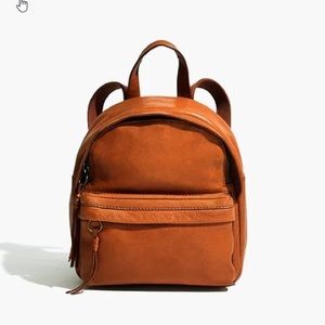 Madewell Mini Lorimwe Backpack - leather